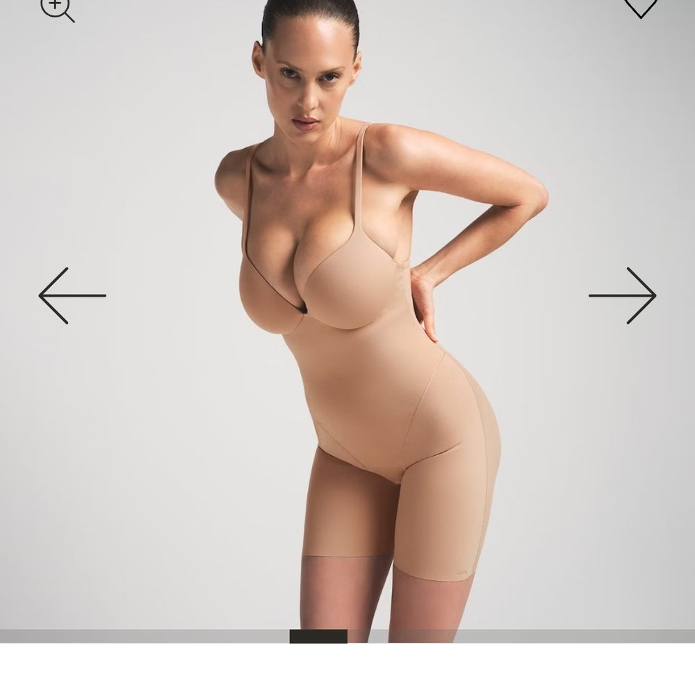 Elegant Nude Shapewear Bodysuit